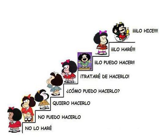 escalera de motivacion